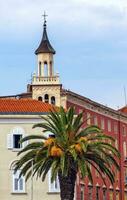 Saint Franje, Francis, church near the old Market Square, Split, Croatia photo