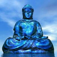Buddha - 3D render photo
