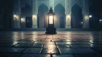 Ramadan Lantern Background Loop ,AI Created video