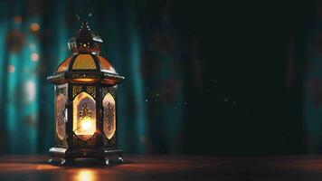 Ramadan Lantern Background Loop ,AI Created video
