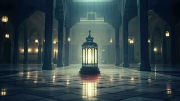 Ramadan Lantern Background Loop ,AI Created video