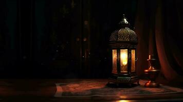 Ramadan lanterne Contexte boucle ,ai établi video