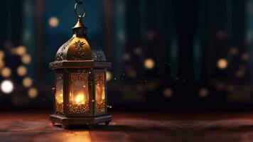 Ramadan Lantern Background Loop ,AI Created video