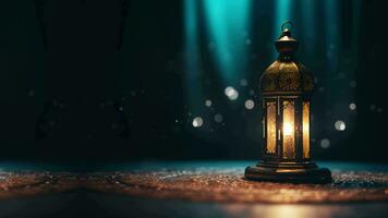 Ramadan Lantern Background Loop ,AI Created video