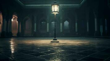 Ramadan Lantern Background Loop ,AI Created video