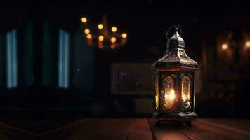 Ramadan Lantern Background Loop ,AI Created video