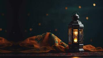 Ramadan lanterne Contexte boucle ,ai établi video