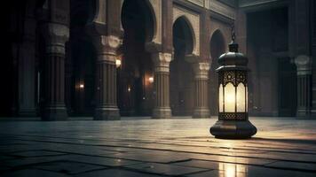 Ramadan Lantern Background Loop ,AI Created video