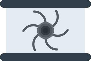 Black Hole Vector Icon