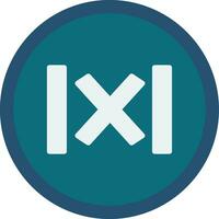 Absolute Value Vector Icon