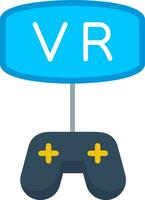 vr juego vector icono