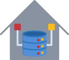 Data Warehouse Vector Icon