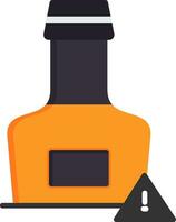 icono de vector de alcohol