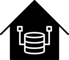 Data Warehouse Vector Icon