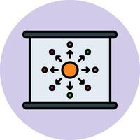 Diffusion Vector Icon