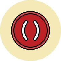 Parenthesis Vector Icon