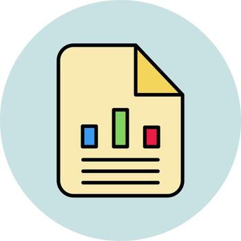 icono de vector de datos