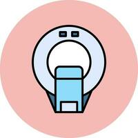Ct Scan Vector Icon