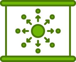 Diffusion Vector Icon