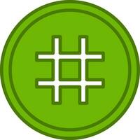 Hashtag Vector Icon