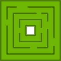 Maze Vector Icon