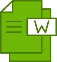 Word Vector Icon