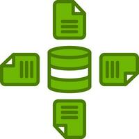 Aggregation Vector Icon