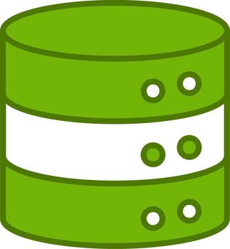 icono de vector de base de datos