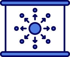 Diffusion Vector Icon
