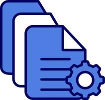 Batch Processing Vector Icon