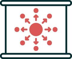 Diffusion Vector Icon