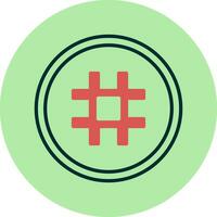 Hashtag Vector Icon