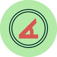 Acute Angle Vector Icon