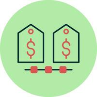 Residual Value Vector Icon