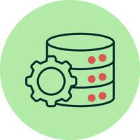 Operational Database Vector Icon