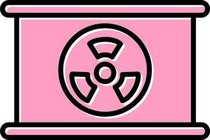 Nuclear Vector Icon