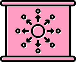 Diffusion Vector Icon