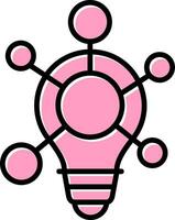 Clustering Vector Icon