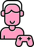 Gamer Vector Icon