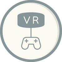 vr juego vector icono