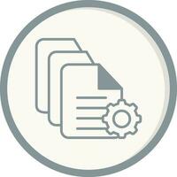 Batch Processing Vector Icon