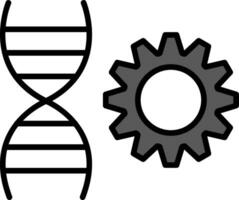 Genetic Vector Icon