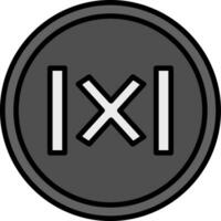 Absolute Value Vector Icon