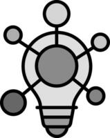 Clustering Vector Icon