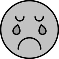 Crying Vector Icon