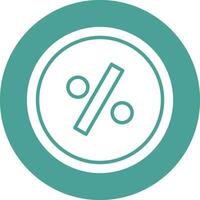 Percentage Vector Icon