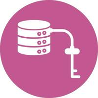 Key Value Database Vector Icon