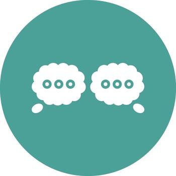 Thoughts Vector Icon
