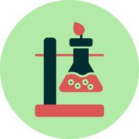 Chemical Reaction Vector Icon