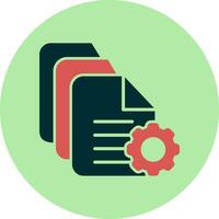 Batch Processing Vector Icon